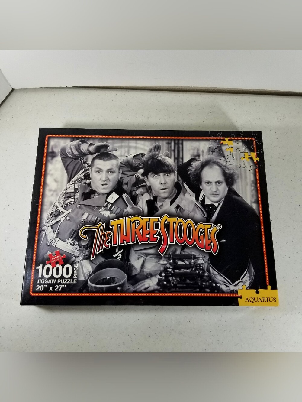 The Three Stooges Puzzle 1000 Pieces 20x27 Aquarius